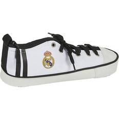 Penalhus real madrid Real Madrid C.F. Hvid Sort 24 x 8 x 8.5 cm