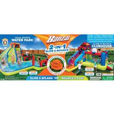 Banzai Toys Banzai 2-in1 Ultimate Pack Bouncer and Water Parks