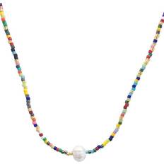 Adornia 14K Plated 8-9mm Pearl Beaded Necklace