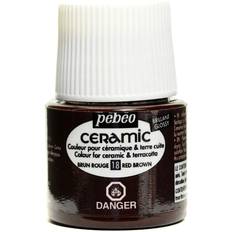 Arti e Mestieri Pebeo Ceramic Air Dry China Paint red brown 45 ml