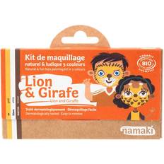 Lion Artisanat Namaki Naturlig Ansiktsfärg Kit Lejon & Giraff