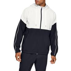 Under armour woven top Under Armour Athlete Recovery Woven Warm Up Top Green Male