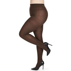 MO-327-00001-Q1-2 Womens Boston Ribbed Sweater Tights, Q1-2