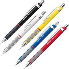 Black barrel Rotring 1904696 Tikky Colour-Coded Mechanical Pencil 0.70 mm, Black Barrel