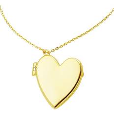 Heart locket Adornia 14K Plated Heart Locket Necklace