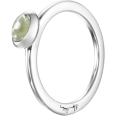 15,5 - Sølv Ringe Efva Attling Love Bead Ring - Silver/Quartz