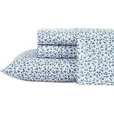 Blommiga Underlakan Laura Ashley Lorelei 300 Thread Count Underlakan Blå (284.48x)