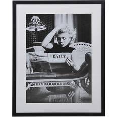 Kehystetty taide Villa Marilyn Dailey News 70x90cm Glas/Trä