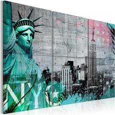 90.0 cm Tavlor Arkiio NYC collage III 90x60 Tavla 90x90cm