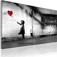 Gråa Tavlor Arkiio hope (Banksy) 60x40 Tavla