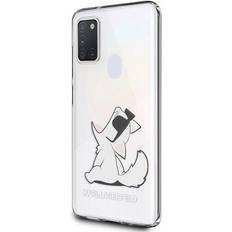 Karl Lagerfeld Matkapuhelinkotelot Karl Lagerfeld KLHCM21CFNRC Choupette Fun Case for Samsung Galaxy M21 M215 Transparent