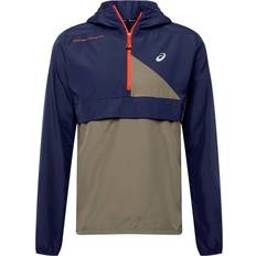 Asics Fujitrail Anorak Men's - Midnight/Mantle Green