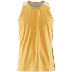 Juoksu - Keltainen Topit Craft Pro Hypervent Singlet - Orange