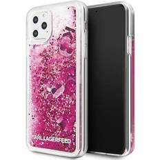 Karl Lagerfeld Apple iPhone 11 Pro Max Case, Bling Bling with Floating Charms Pink