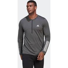 adidas T365 Qz Ls T Blckme - Grigio