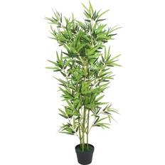 Polyester Interieur Details vidaXL Artificial Bamboo Plant with Pot