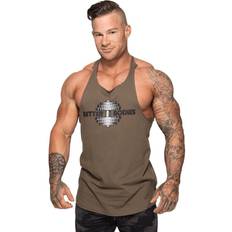 Blanco - Fitness & Gimnasio Suéteres Better Bodies Team BB Stringer V2 Green Male