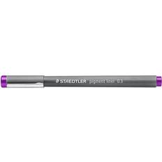 Purple Fineliners Staedtler Pigment liner 0,3mm violet