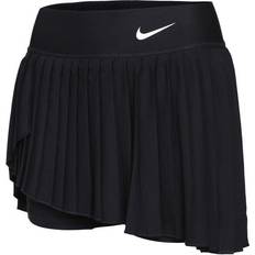 Nike Court Dri-Fit Advantage Pleated Damer Svart