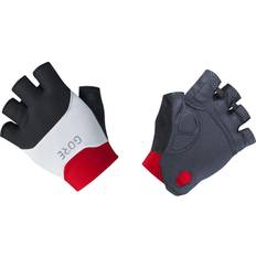 Rojo Guantes C5 Vent cortos negro gris - Black