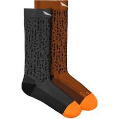 Brown - Hiking Underwear Salewa Mtn Trainer Long Socks Multicolor 36-38