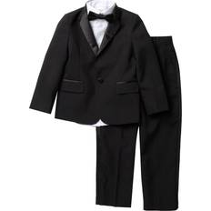 Black - Boys Suits Nautica Little Boy's Suit Set 3-piece - Black Tuxedo