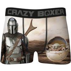 Underwear Star Wars The Mandalorian and Child Landscape Crazy Boxer Briefs-Medium (32-34)