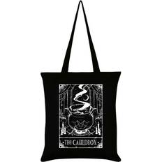 Cheap Totes & Shopping Bags Deadly Tarot The Cauldron Tote Bag (One Size) (Black/White)