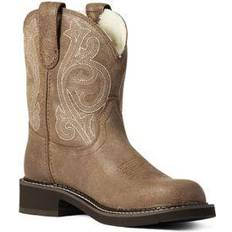 Stable & Leisure Riding Shoes Ariat Fatbaby Cozy Western Boots W - Ash Brown