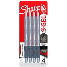 Black Gel Pens Sharpie S-Gel 4pk Gel Pens Blue Barrel 0.7mm Medium Tip Black