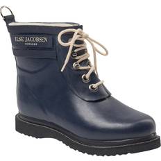 Viskose Støvler Ilse Jacobsen Short Rubberboot - Dark Indigo