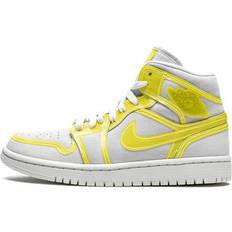 Nike Air Jordan 1 Mid LX - Off White/Opti Yellow