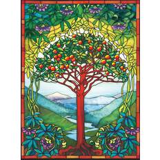 Cobblehill Rompecabezas Cobblehill Tree of Life Stained Glass 275 Pieces