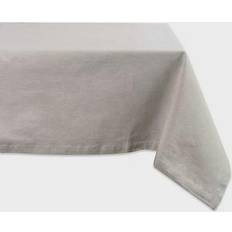 Solid Colors Tablecloths Design Imports Chambray Tablecloth Beige (264.16x152.4)