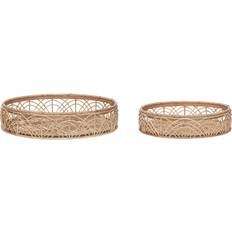 Bamboo Baskets Hübsch Formu Basket 50cm 2pcs