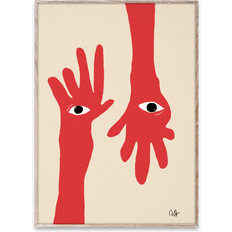 Paper Collective Hamsa Hands 30 x 40 cm Plakat 30x40cm