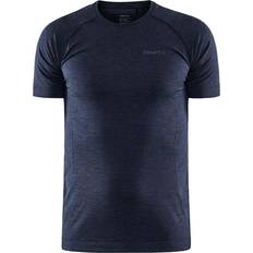 Blauw Ondershirts Craft Core Dry Active Comfort SS - Zwart