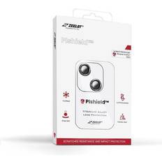 Apple iPhone 13mini/13 Pishield Series Titanium Alloy Lens Protector Pure Silver