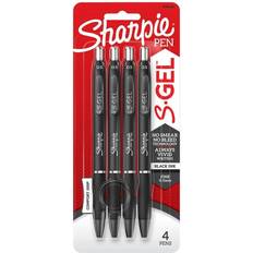 Sharpie S-Gel 4pk Gel Pens 0.5mm Fine Tip Black