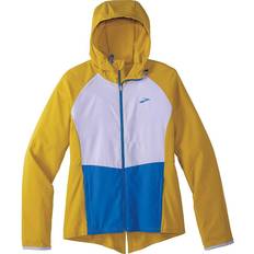 Gold - Running Clothing Brooks Women's Running Canopy Jacket