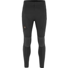 Men - Polyamide Tights Fjällräven Abisko Trekking Tights Pro Men - Black/Iron Grey