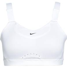 Nike White Bras Nike Training Alpha dri-fit high support bra in