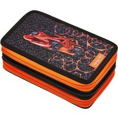 Orange Penalhus Herlitz 50038794 penalhus Blødt penalhus Polyester Sort, Orange, Tegnebog, Sort