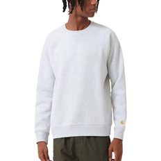 Carhartt Purple Jumpers Carhartt WIP Chase Sweatshirt - Ash Heather Gold