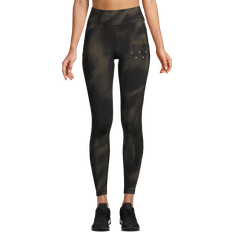 Casall Essential Printed Tights - Haze DK Green