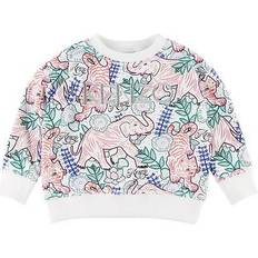 Glitter Sweatshirts Barnkläder Kenzo Jahna Sweatshirt - White