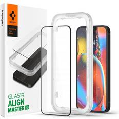 Iphone 13 pro glass Spigen ALM Glass FC Tempered Glass for Apple iPhone 13/13 Pro Black