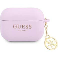 Guess Kopfhörer Guess Case GUAPLSC4EU Apple AirPods Pro cover purple/purple Charm Collection