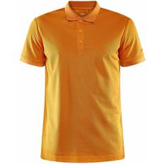 Herre - Orange - Træningstøj T-shirts Craft Core Unify Poloshirt