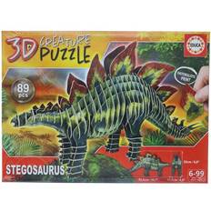 Djur 3D-pussel Educa Stegosaurus 89 Pieces